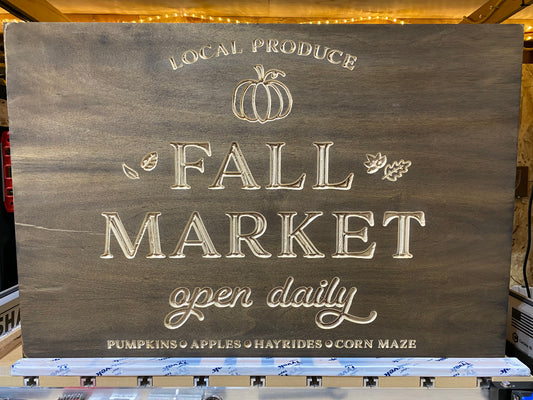 Local Produce Fall Market